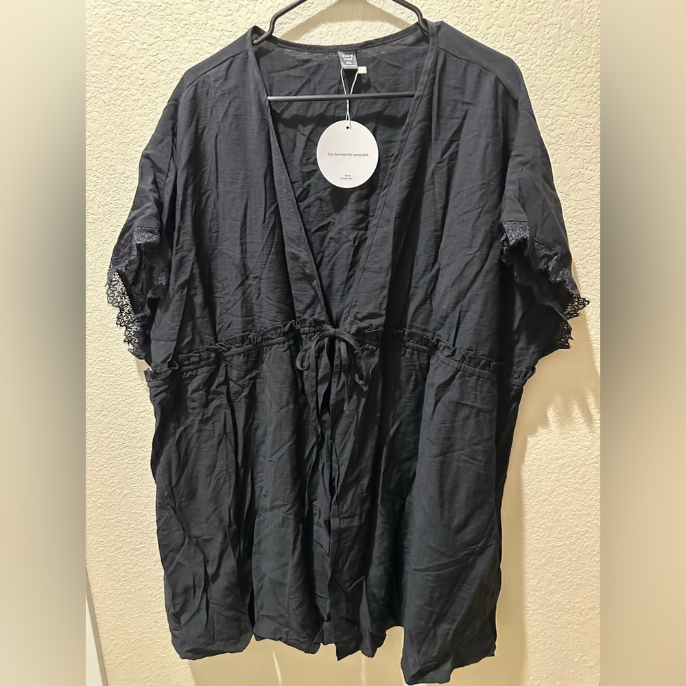 New with tags shein linen cardigan